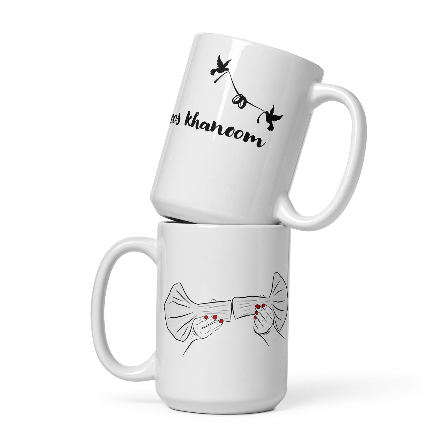 Aroos khanoom - White glossy mug