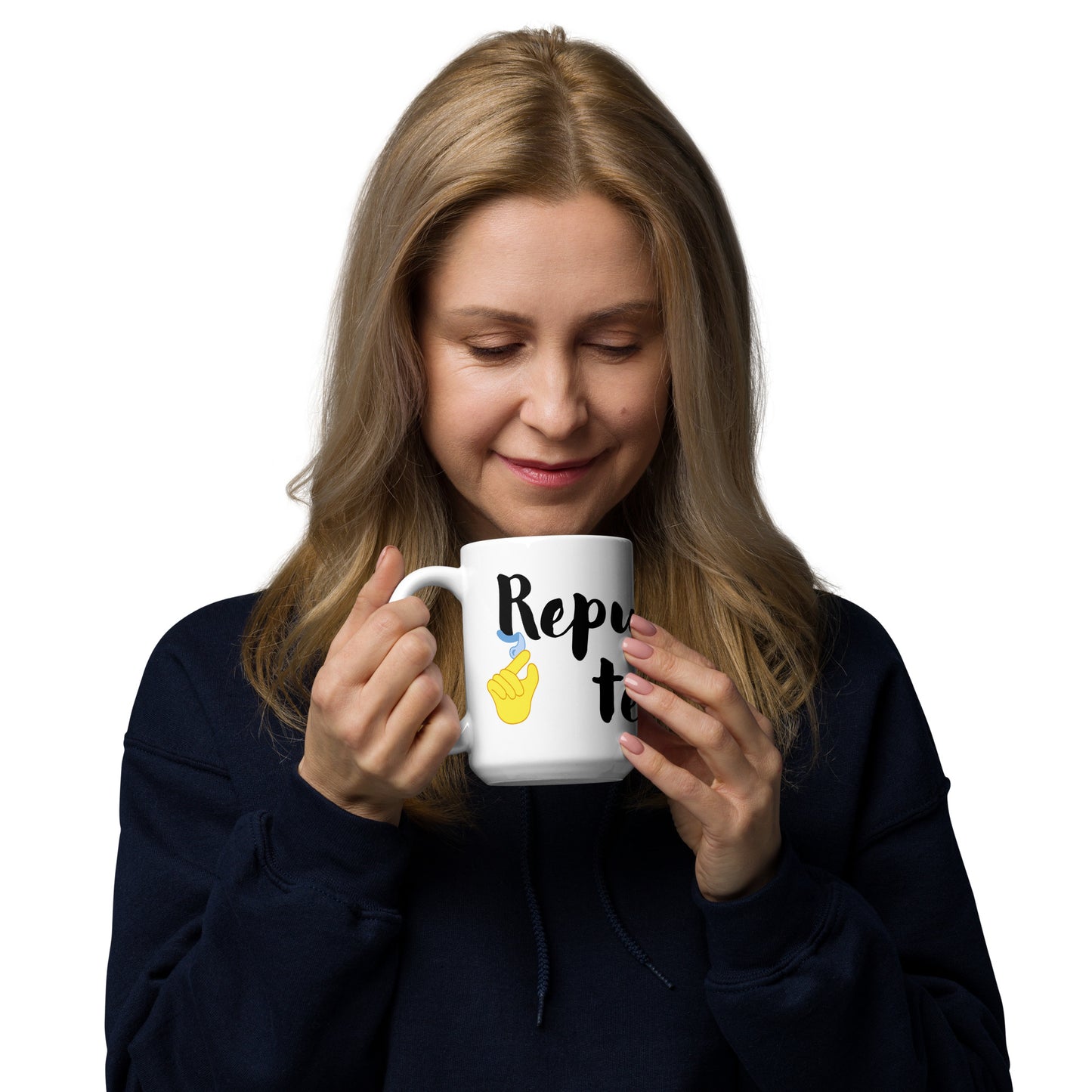 Republican tears - White glossy mug