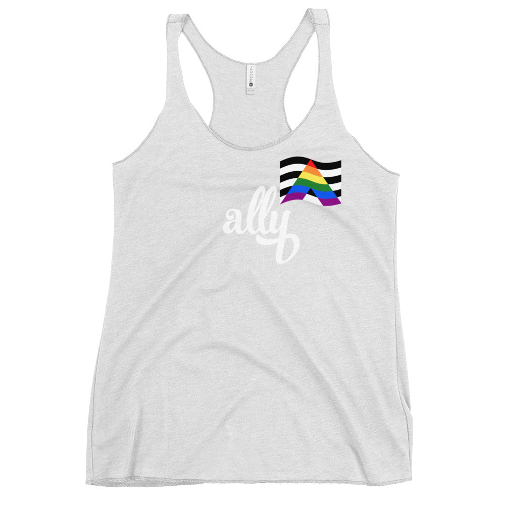 LGBTQ+ Ally - Women's Racerback Tank