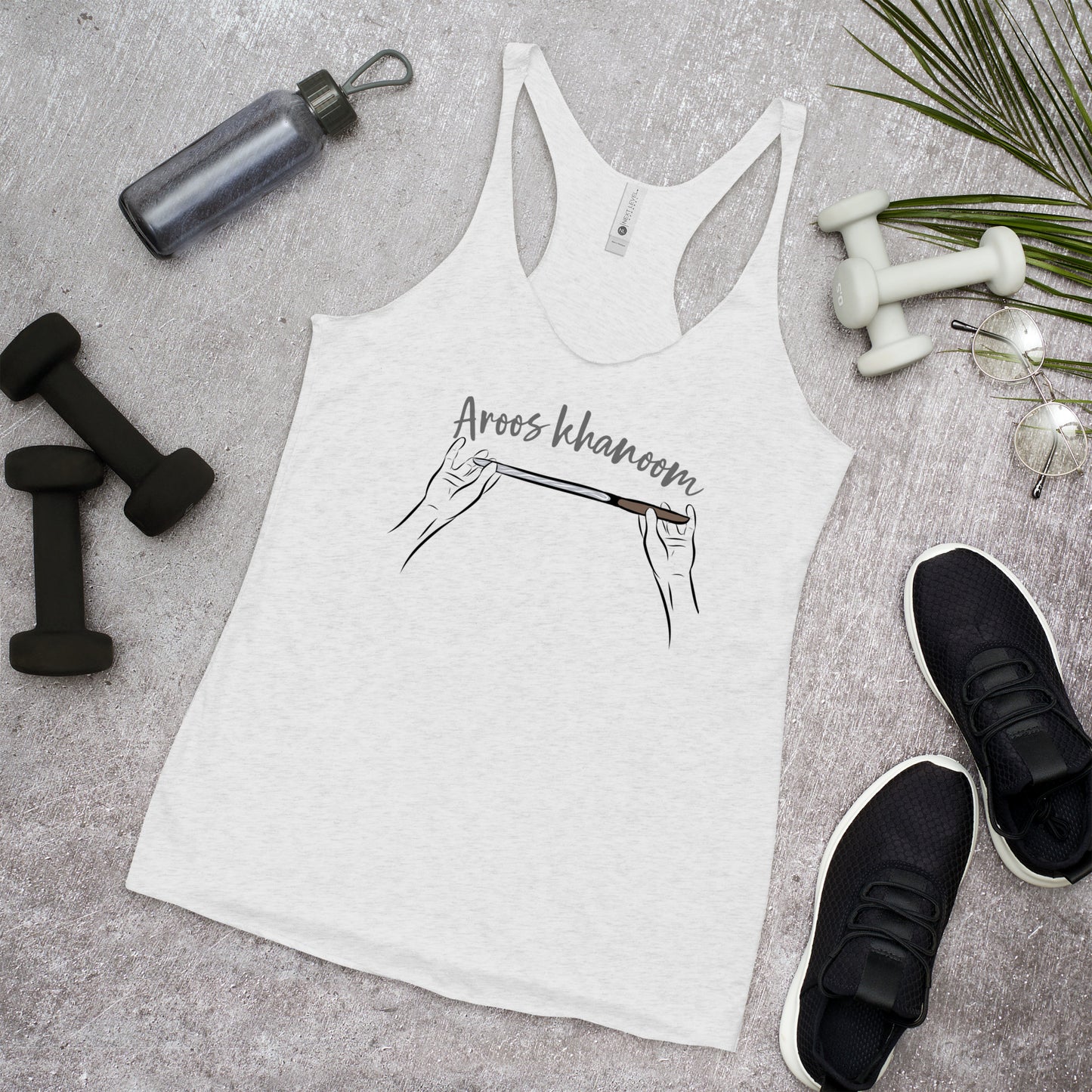 Aroos khanoom - Women's Racerback Tank