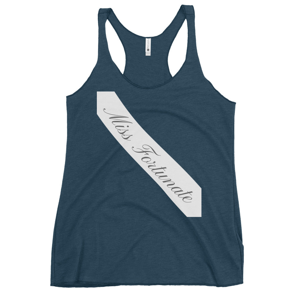 Miss Fortunate - Women's Racerback Tank