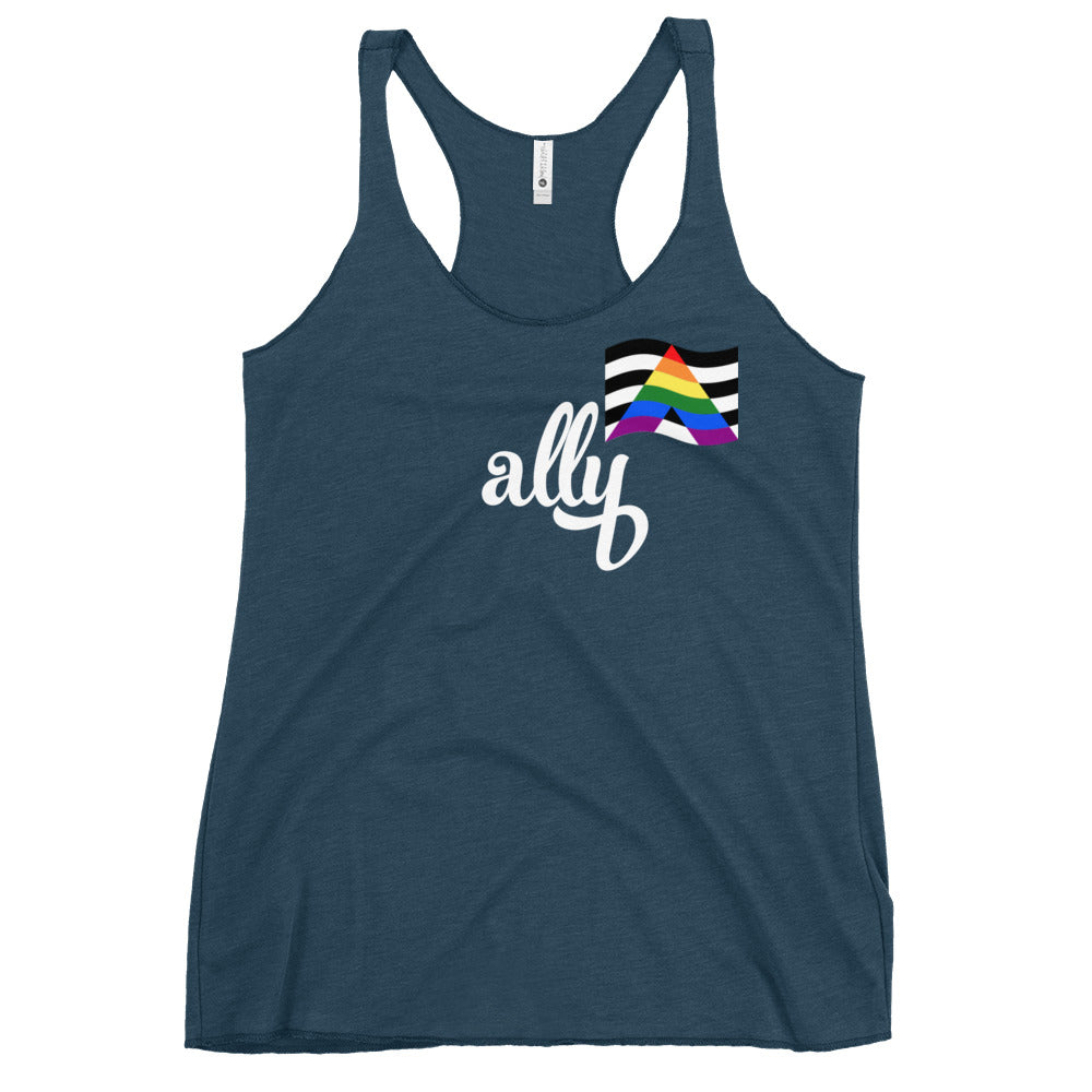 LGBTQ+ Ally - Women's Racerback Tank