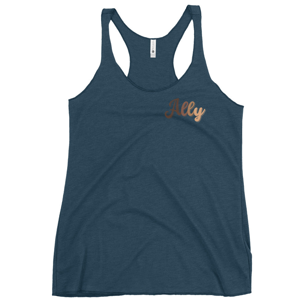 BIPOC Ally - Women's Racerback Tank