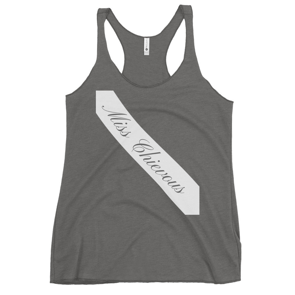 Miss Chievous - Women's Racerback Tank