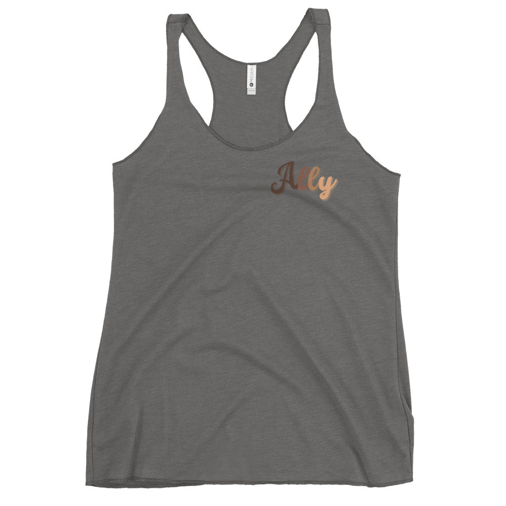 BIPOC Ally - Women's Racerback Tank