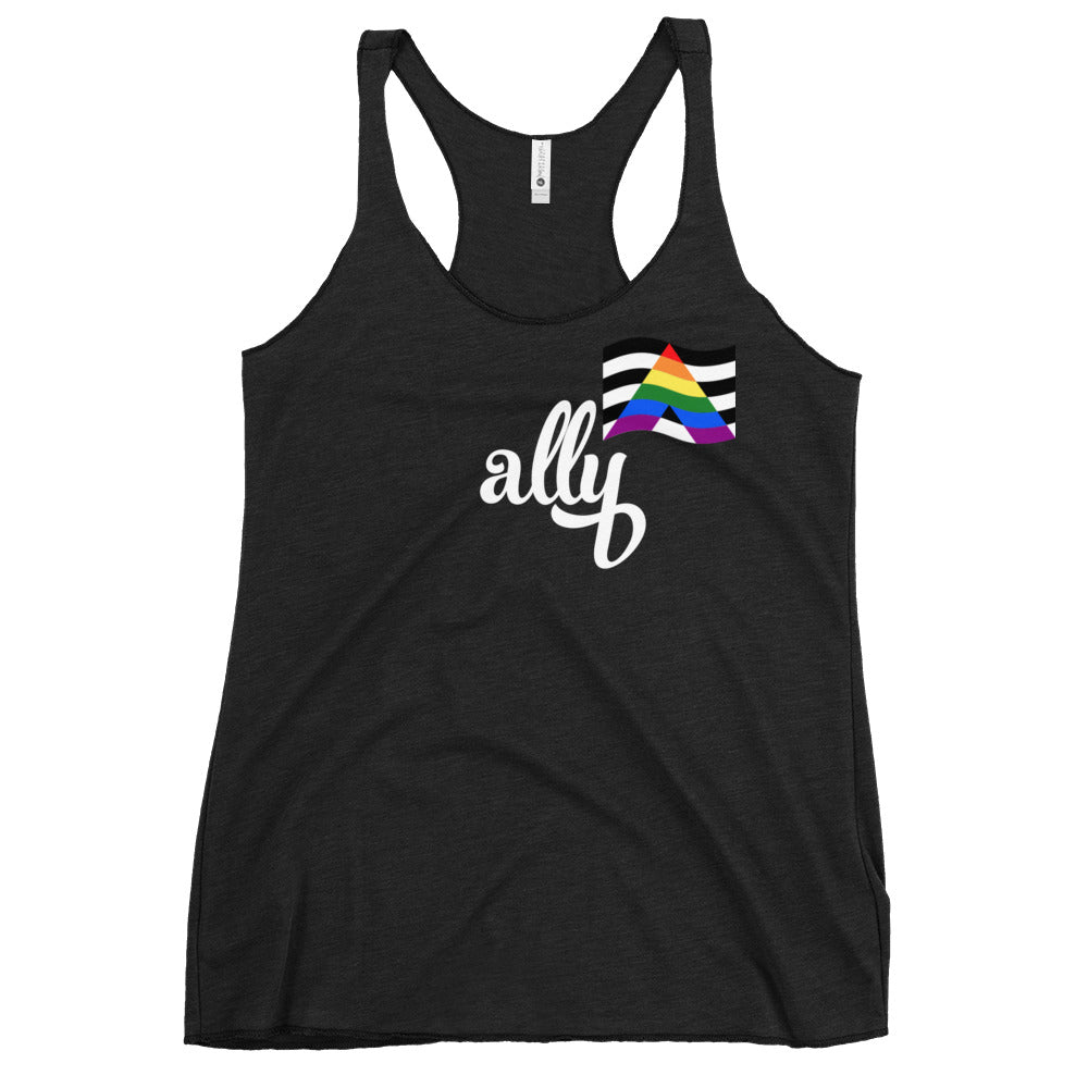 LGBTQ+ Ally - Women's Racerback Tank