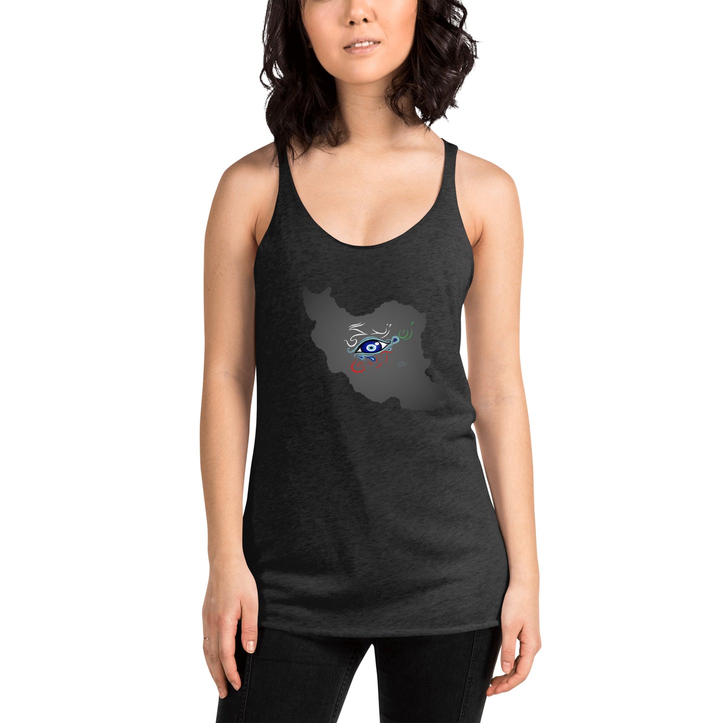 Woman Life Freedom, Zan Zendegi Azadi - Women's Racerback Tank