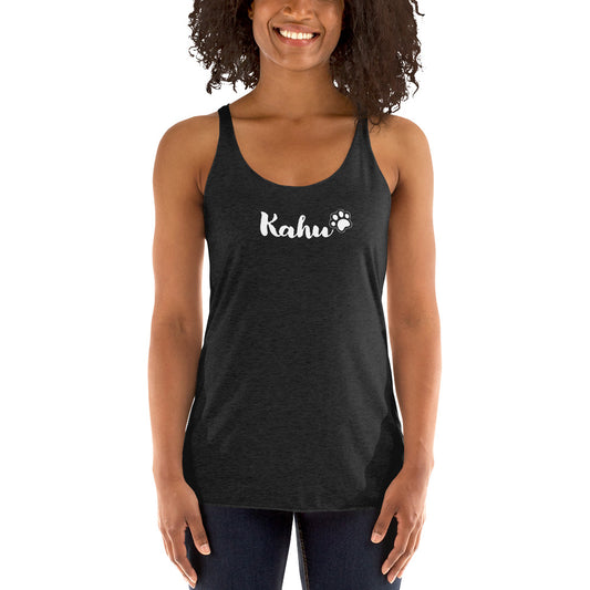 Kahu, Pet Guardian, Hawaii, Women's Racerback Tank